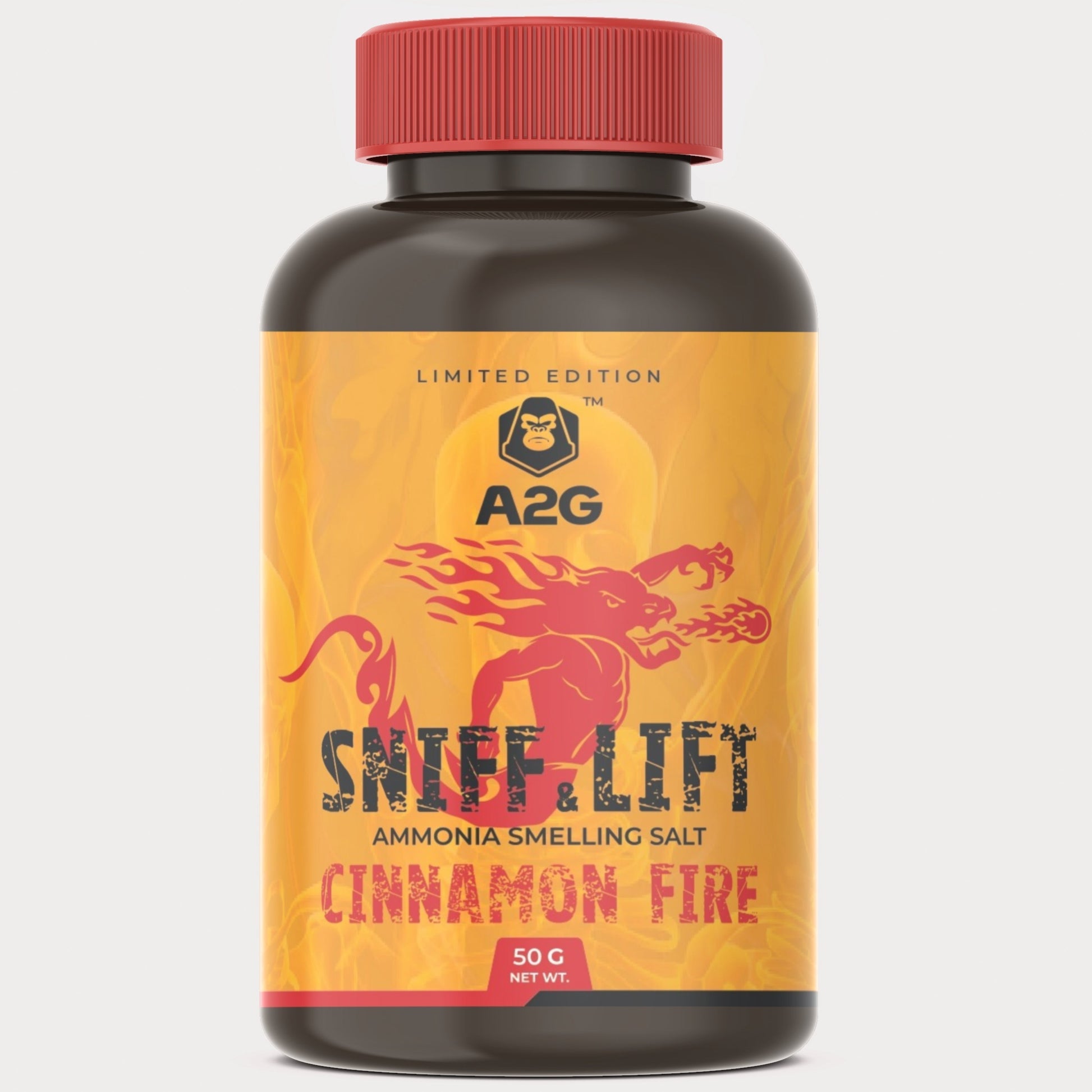 A2G Sniff & Lift Ammonia smelling Salt - LIMITED EDITION : CINNAMON FIRE - a2glifestyle