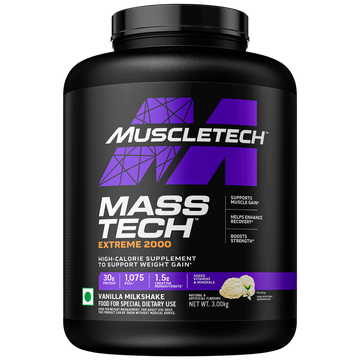 Muscletech Mass-Tech Extreme 2000 - Vanilla Milkshake - 3kg