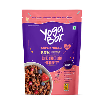 Yoga Bar Super Muesli Dark Chocolate & Cranberry