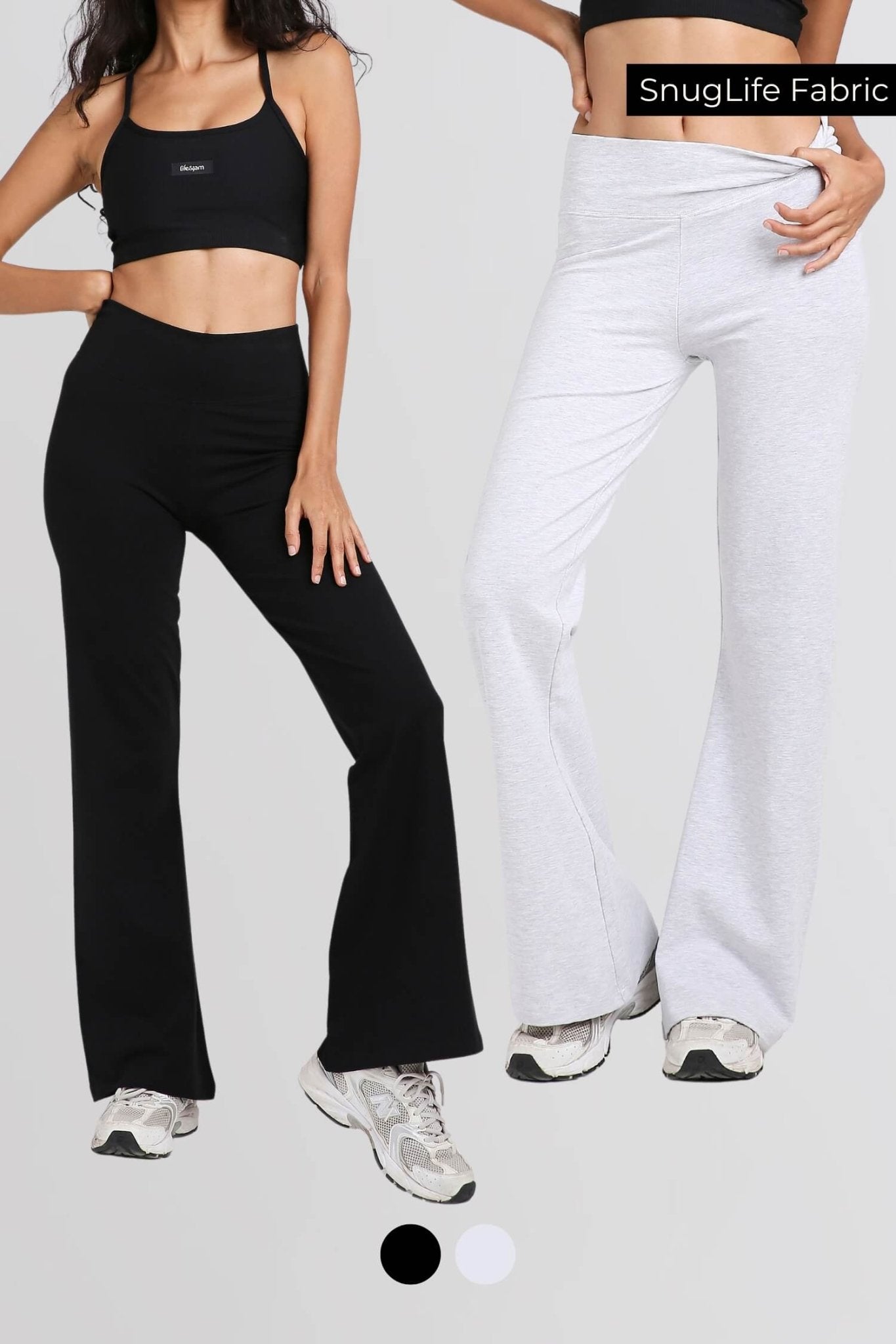 2 Pack: Chill Flares in True Black & Greystone
