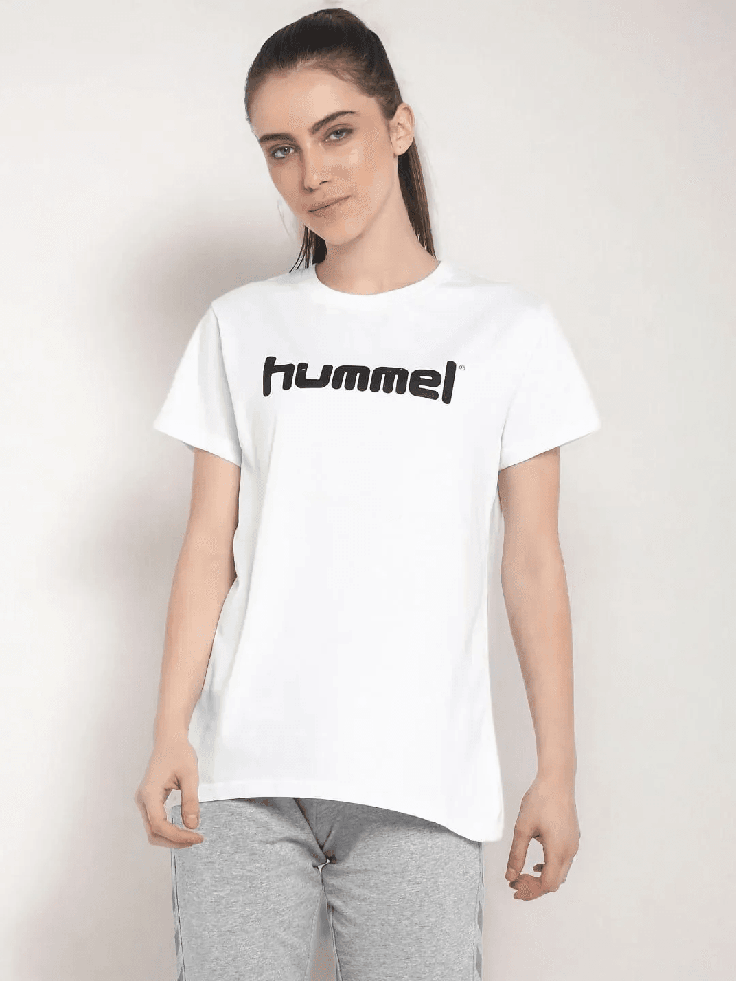 Go Cotton Poly Logo T-Shirt - Hummel India