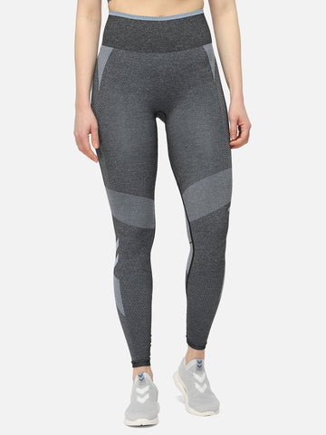 Sky Seamless Women Black Tight