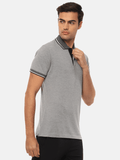 Hummel Eunike Men Grey Tshirt B2B Polo - Hummel India