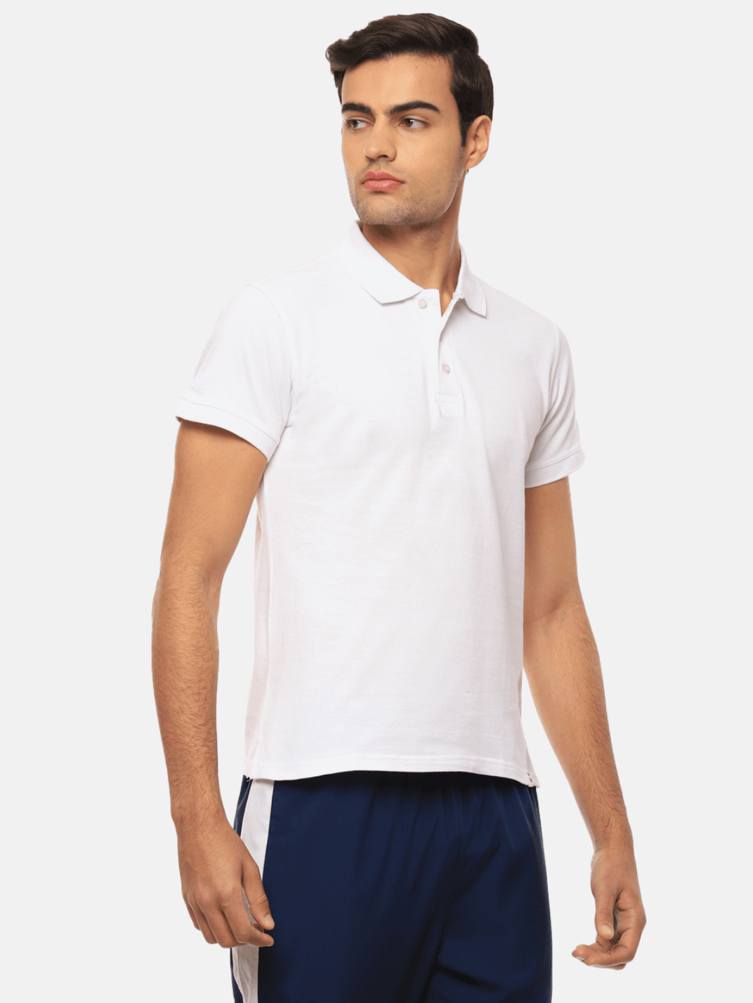 Hummel Men White B2B Polo Cotton - Hummel India