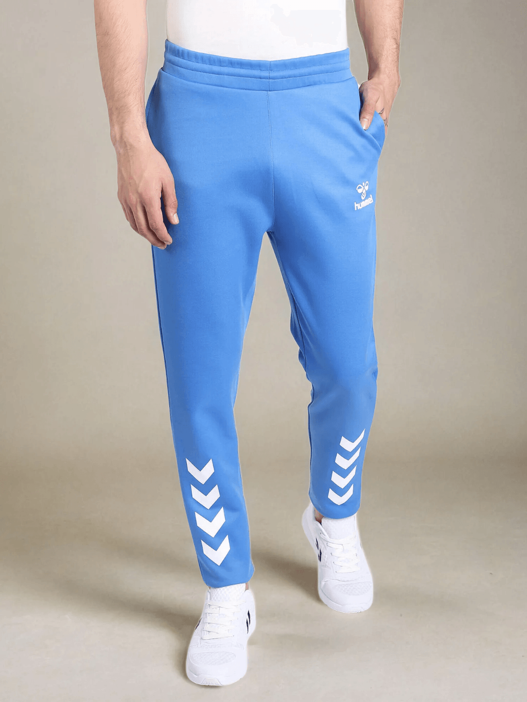 Blue Breeze Polyester Track Pant - Hummel India