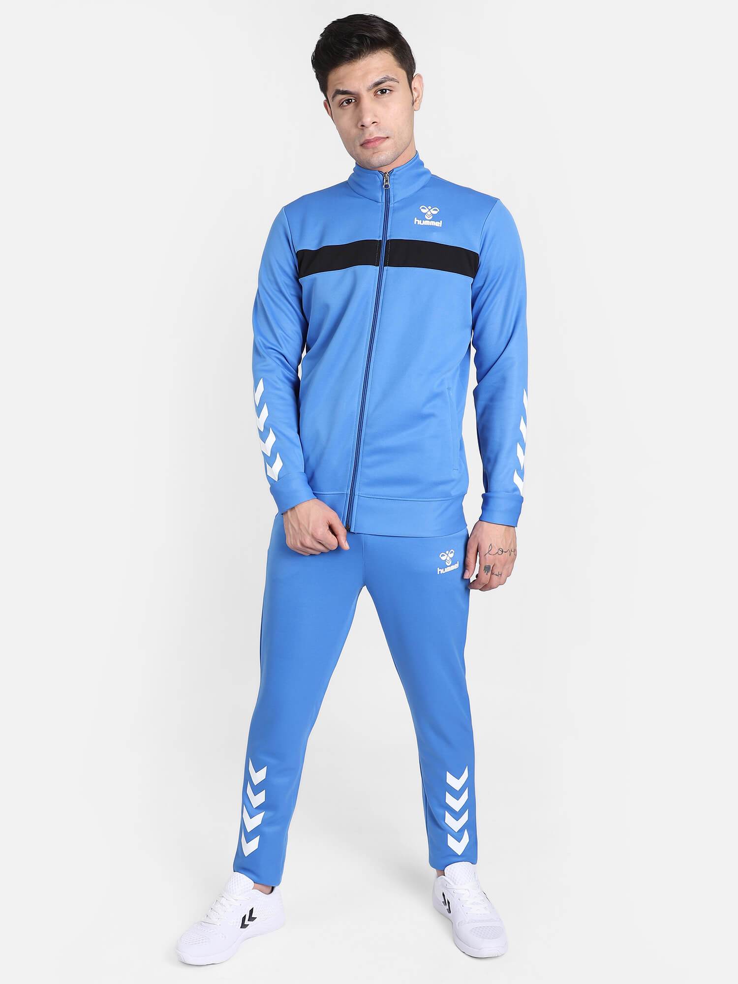 Blue Breeze Polyester Track Pant - Hummel India