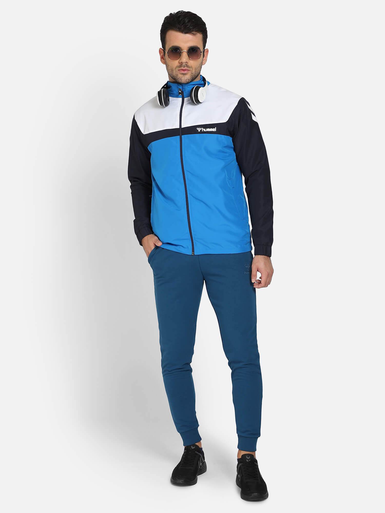 Kenny Men Polyester White Jacket - Hummel India