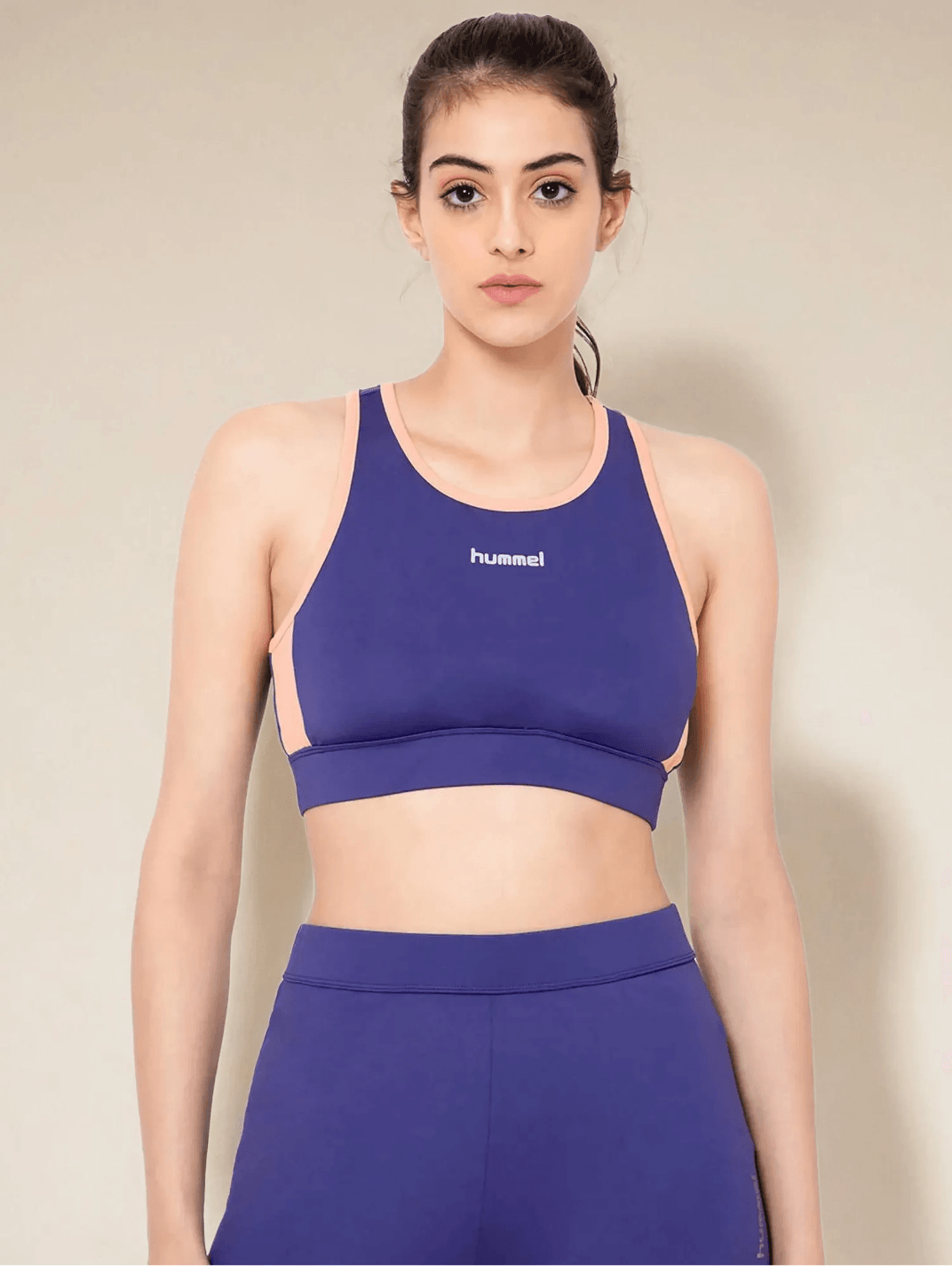 Oneal Poly Spandex Bra - Hummel India