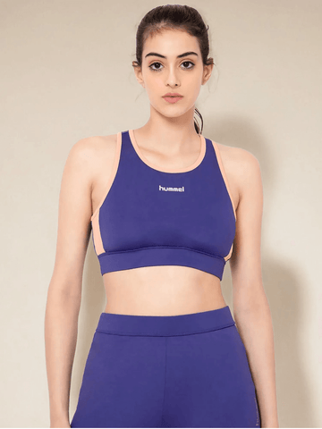 Oneal Poly Spandex Bra - Hummel India