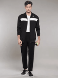 Griz Men's All weather Regular Fit Track Suit with Zipper and Pockets Comfortable Breathable Stretchable Soft Fabric For Everyday Use Ideal for Gym Training or Running Loungwear - Hummel India