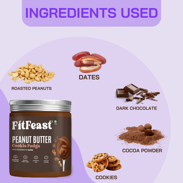 Cookie Fudge Peanut Butter 400g | As Seen on Shark Tank