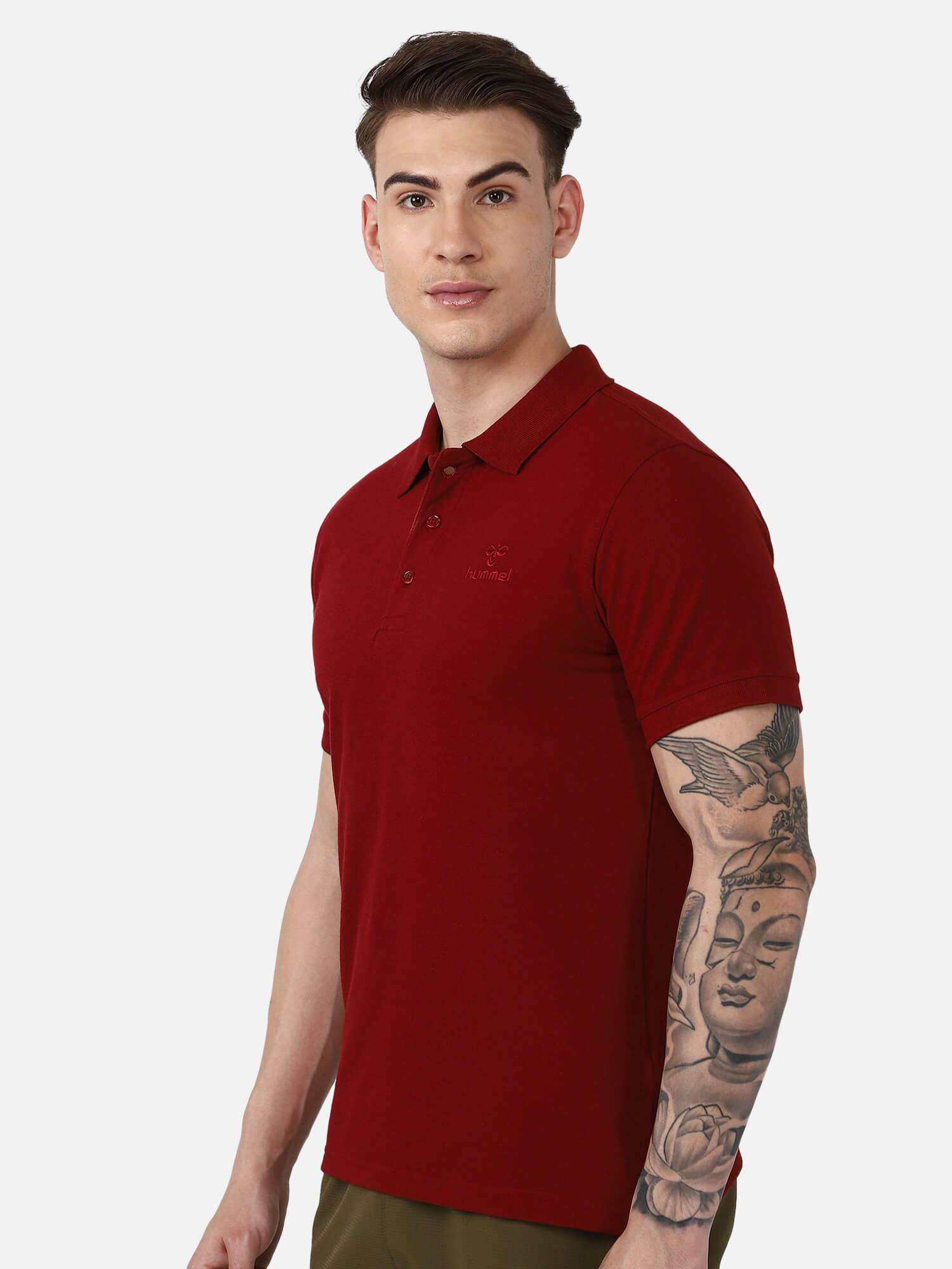 Dany Poly Cotton Polo T-Shirt - Hummel India
