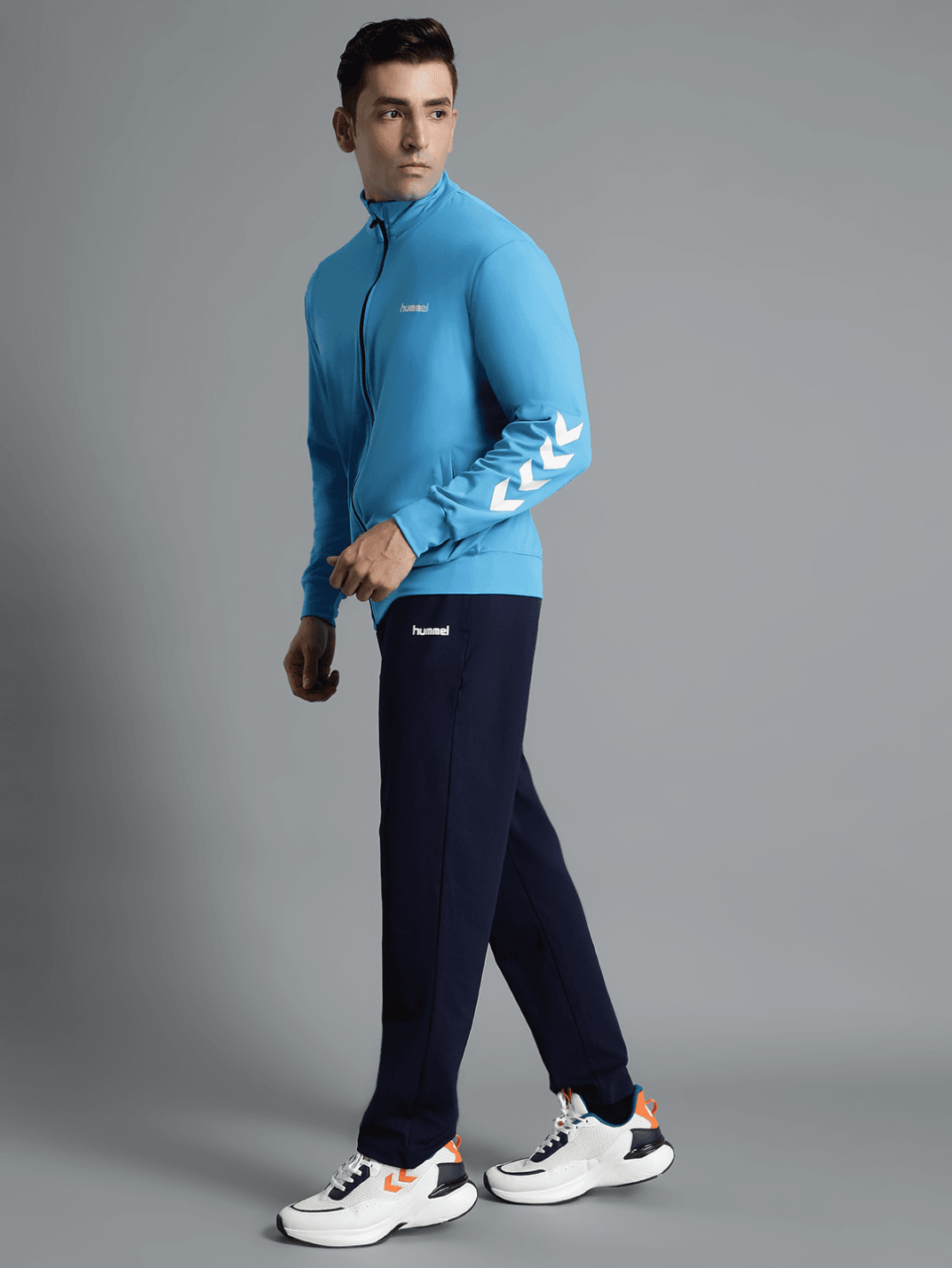 Promo All-Weather Polyester Tracksuit - Hummel India