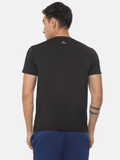 Hummel Genise Men Black Poly T-Shirt - Hummel India