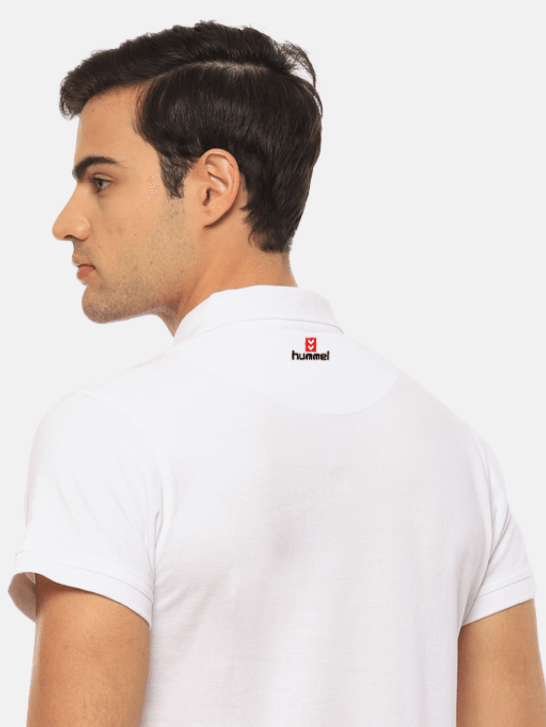 Hummel Men White B2B Polo Cotton - Hummel India