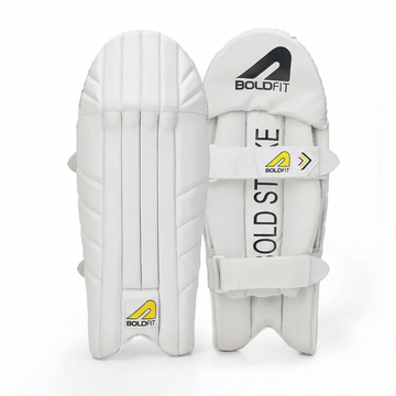 Bold Strike Yellow Wicket Keeping Leg Guard