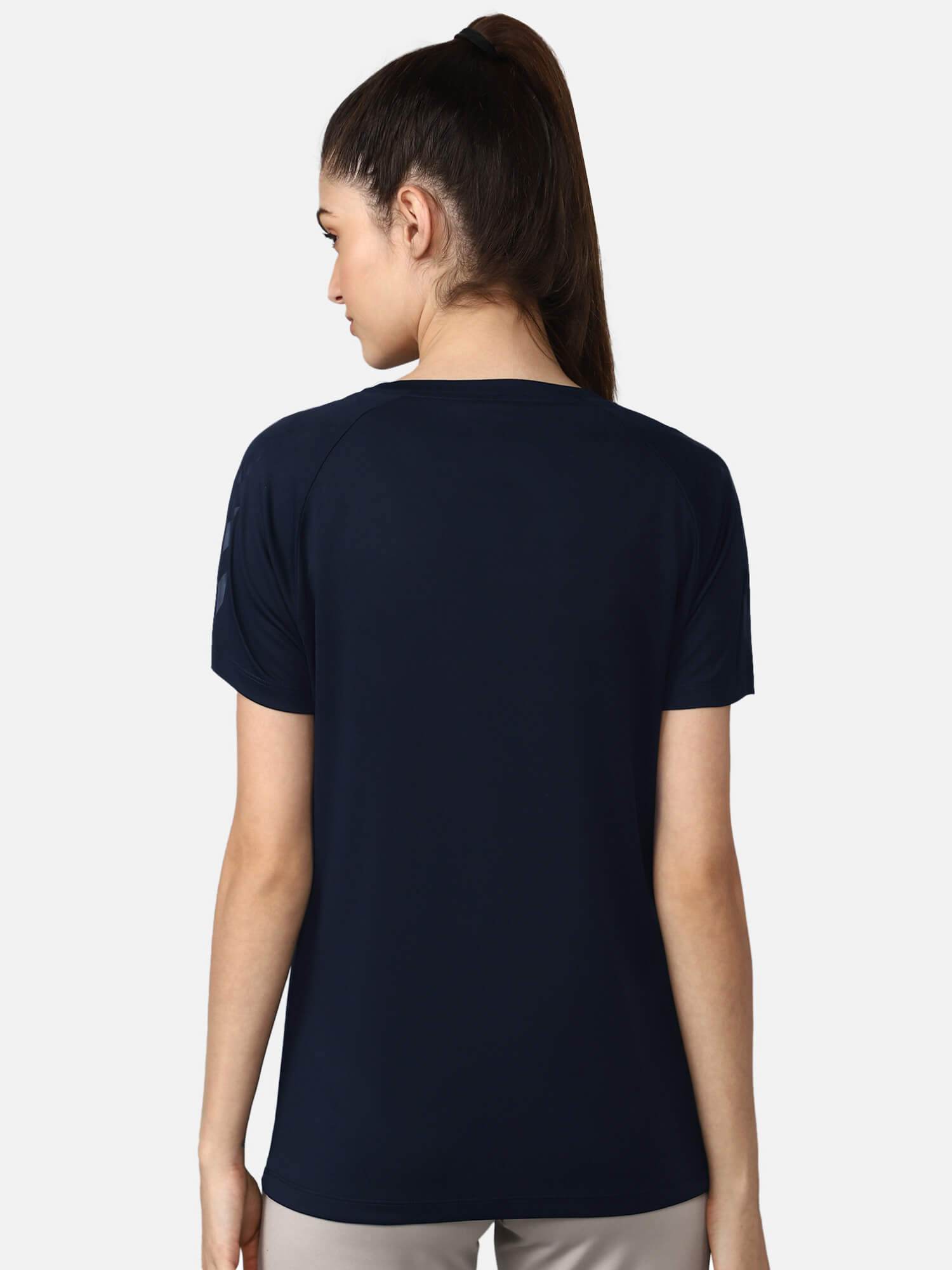 Azure Polyester T-Shirt - Hummel India