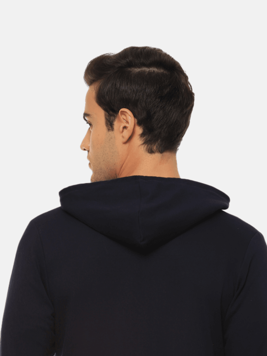 Hummel Elwin Men Blue B2B Zipper Hoodie - Hummel India