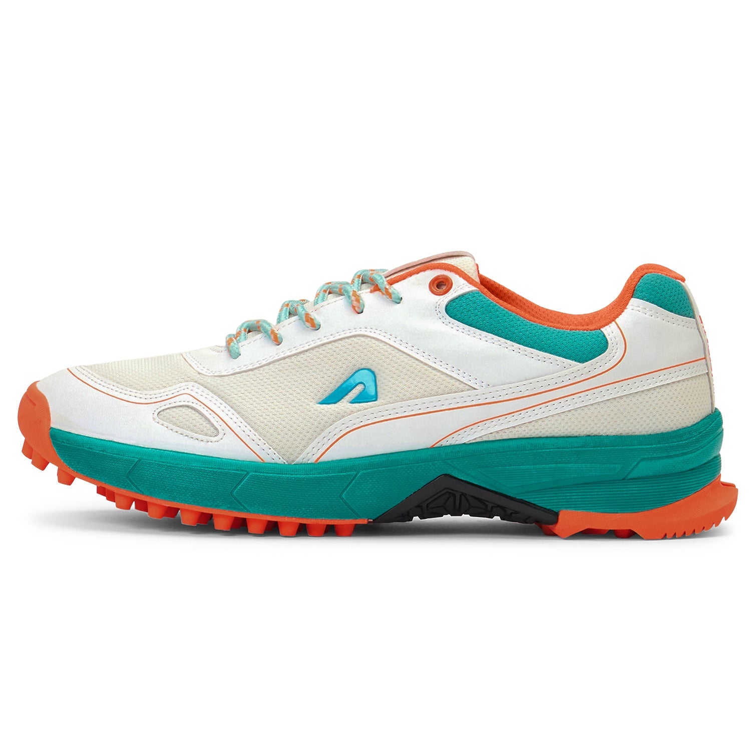 TurfPro Cricket Shoes - Mint-Orange