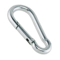 Leosportz Stainless Steel Snap Hook – Safety Lock Cable Attachment — M8x80 / 6Pc