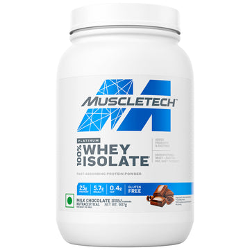 MuscleTech Platinum Whey Isolate - Milk Chocolate (907g)