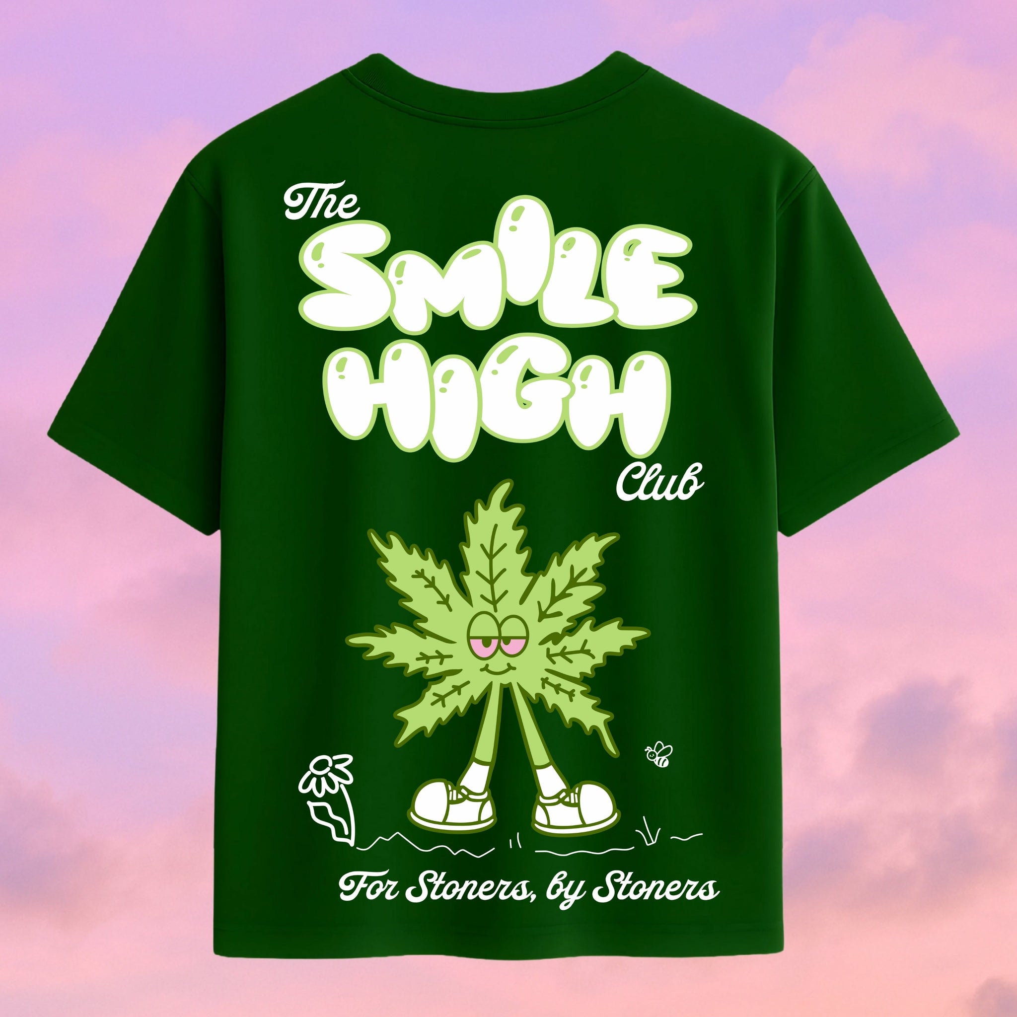 Smile High - The 420 Club Drop tee For Men And Women