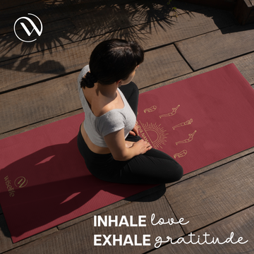 Purpose Printed TPE Yoga Mat-6mm