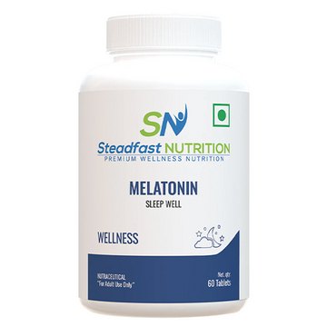 Melatonin Supplement for Deep Sleep Regulates Sleep Cycle 60 Tablets