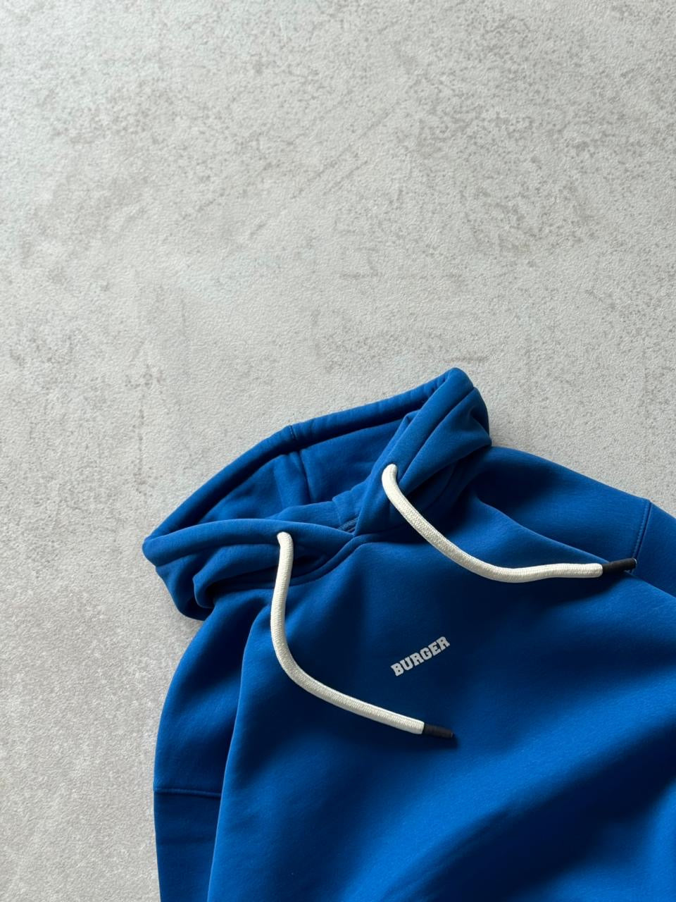 Ye Burger Logo Heavyweight Baggy Hoodie For Men and Women