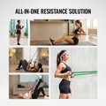 wiselife resistance tube , resistance tube set , resistance tube for full body workout , resistance tube 30-45 kg , 
resistance tube for physiotherapy  , resistance tube - set of 11 , resistance tube for home workout , resistance tube 20kg , resistance tube anti snap , resistance tube with handle