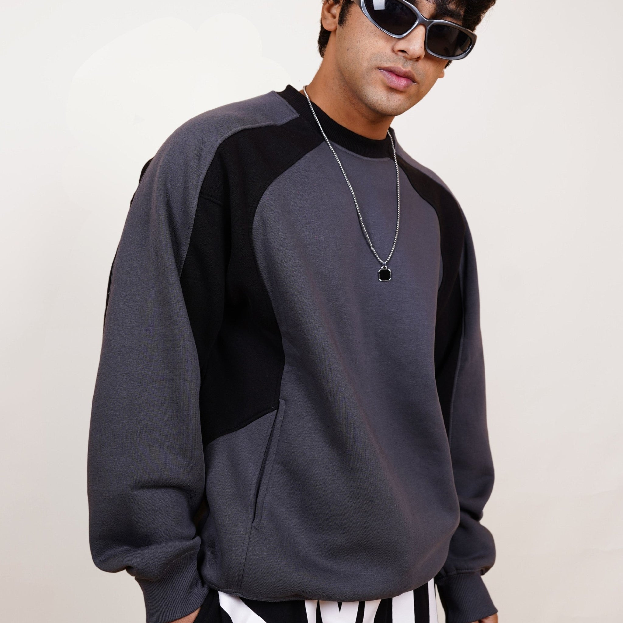 Basic Racer Sweatshirt For Men and Women