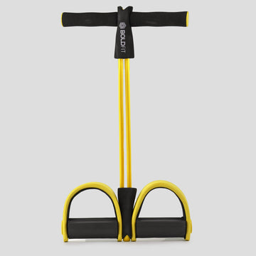 Rubber Tummy Trimmer - Yellow