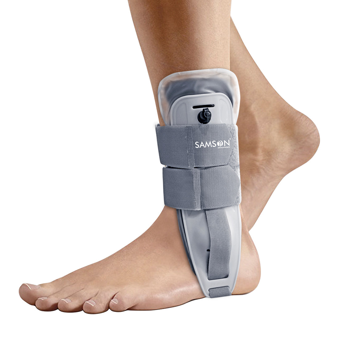 SAMSON Air Ankle Splint | Medical Support Brace with Adjustable Straps for Ankle Injuries