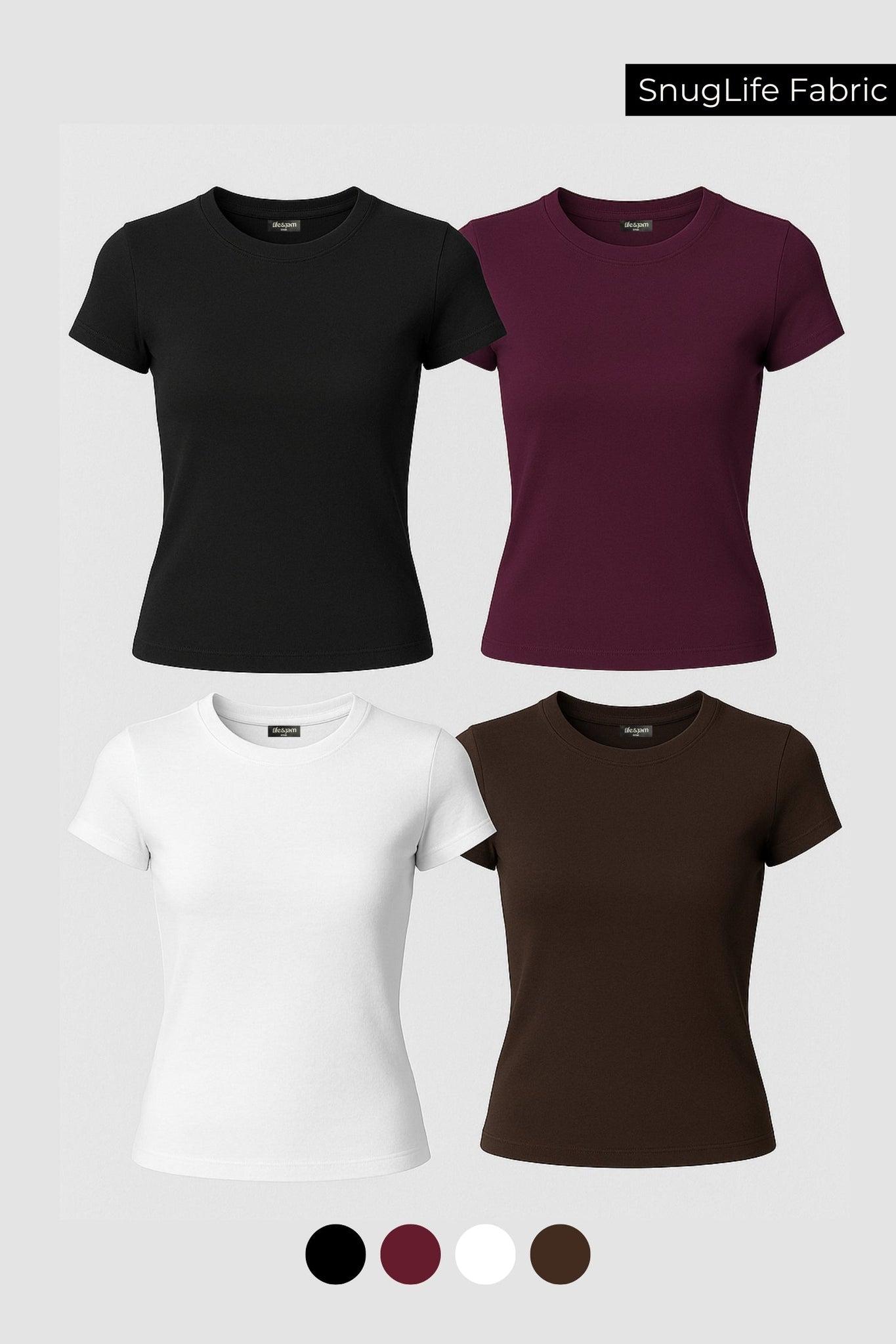 4 Pack: Everyday Tees