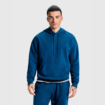 MEN BLUE KANGROO HOODIE