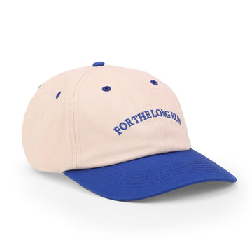 Washed Caps  White Blue  For The Long Run