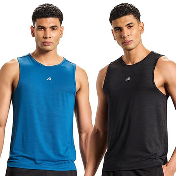 Mens Vest Combo - Blue/Black