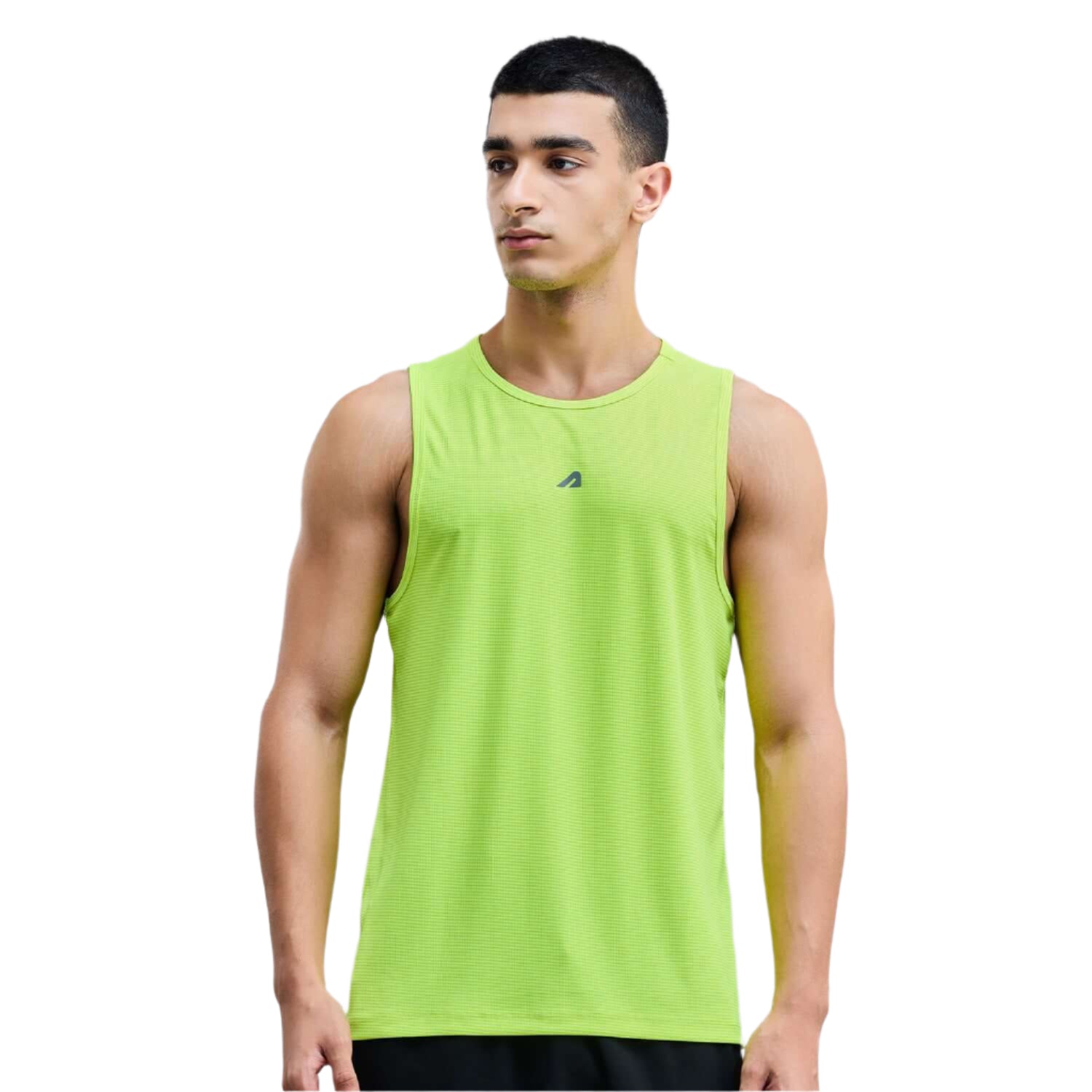 Power Mens Gym Vest - Neon Green