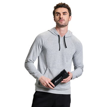 Men's Gym Hoodie  - Grey