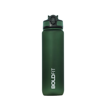 Aqua Motivational Bottle Hunter Green - 1L