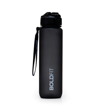 Aqua Motivational Bottle Black - 1L