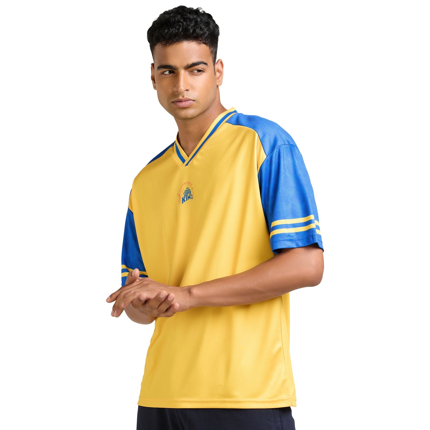Official CSK Unisex Fan Merch - Yellow/Blue