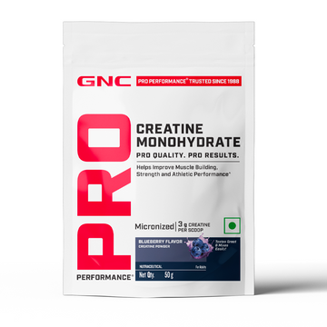 GNC Pro Performance Creatine Monohydrate - Pack of 3 (Orange, Blueberry & Creanberry)