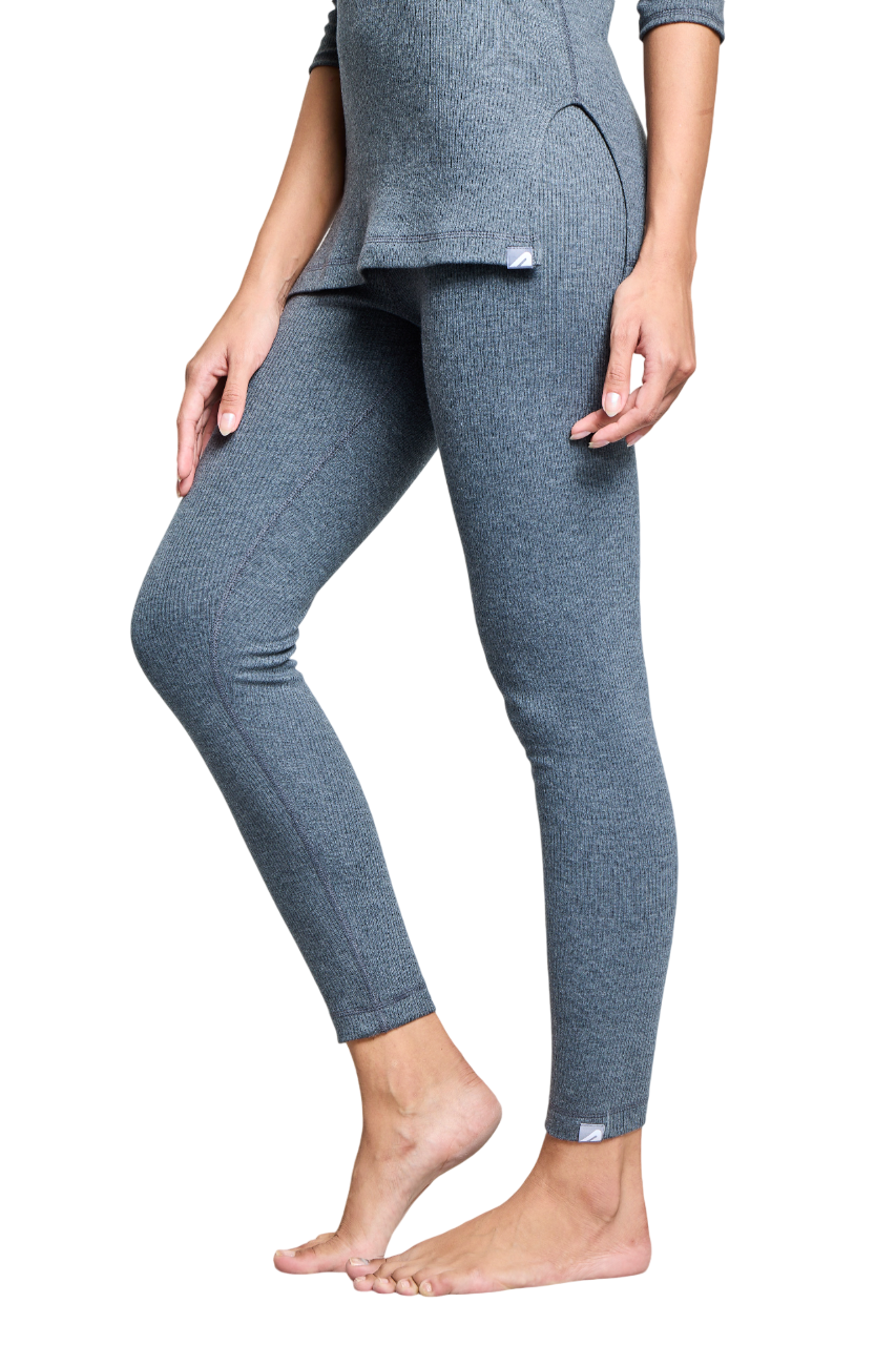 Womens ThermaCore Thermal Pants - Grey