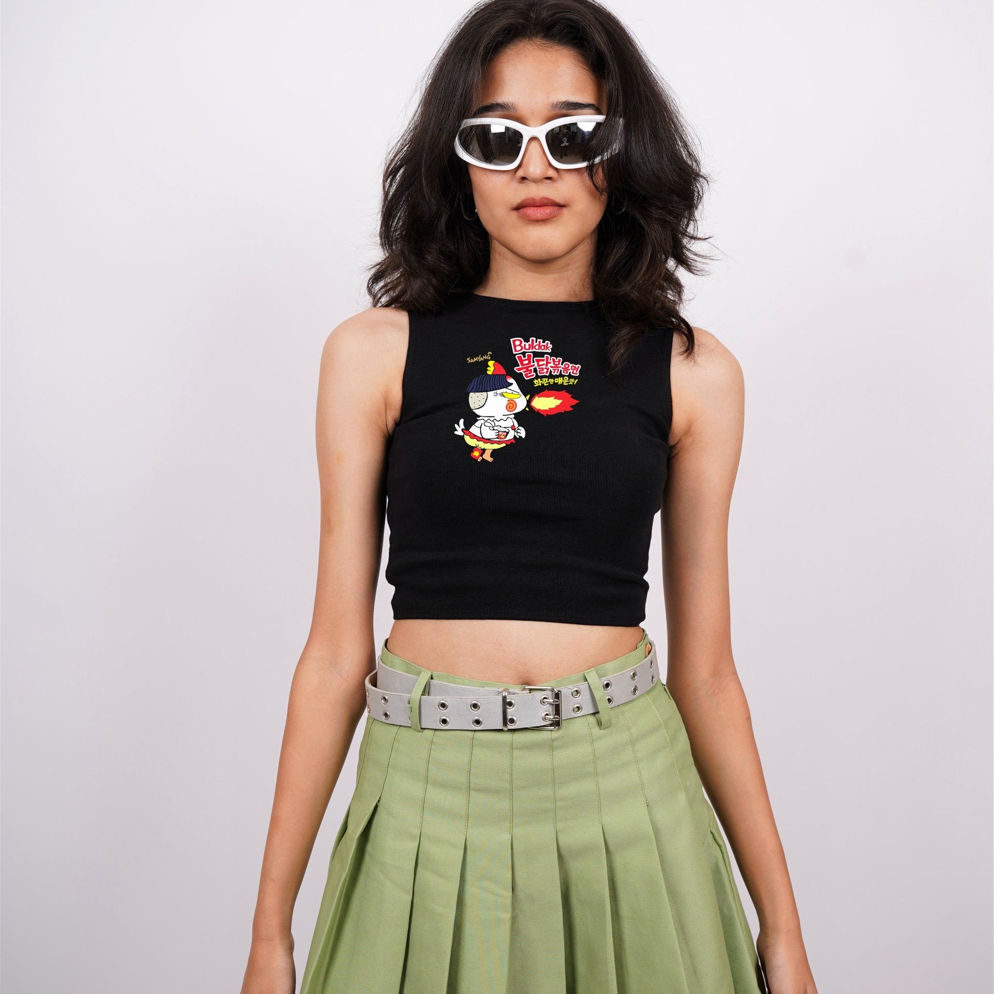 Buldak Ramen Original Chicken : Burger Bae Sleeveless Rachel Tank For Women