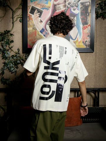 The made you look tee : Vision Drop Sleeved tee For Men and Women