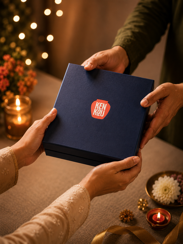Kenkou Noir Luxe Gift Box – Luxury Heritage Wellness Hamper for Corporate Gifting