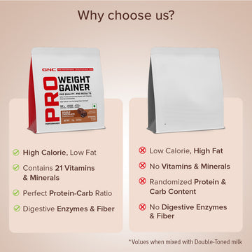 GNC PP WEIGHT GAINER Chocolate 1KG