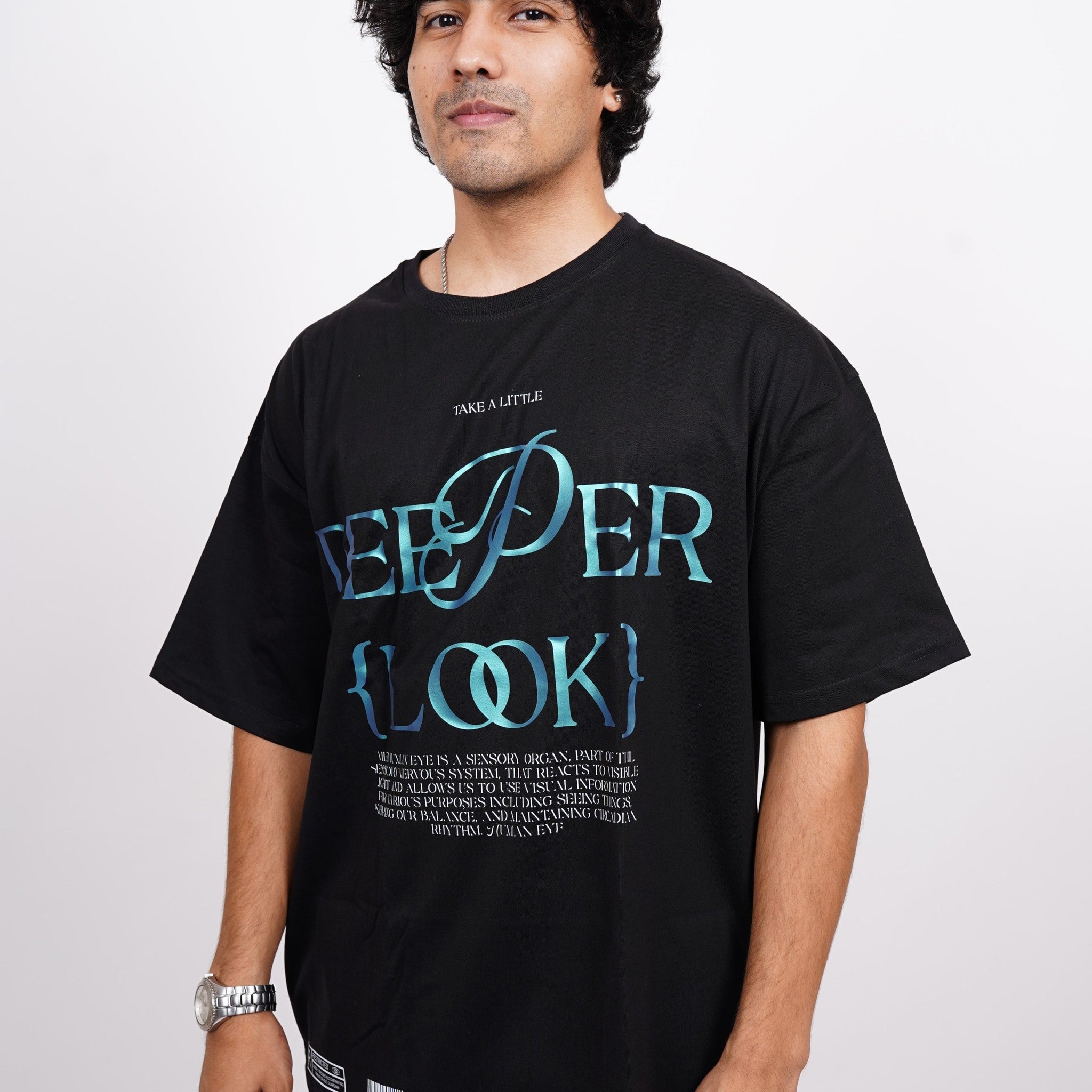 The deeper look : Vision Drop Sleeved  tee   For Men and Women