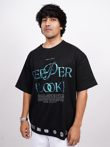 The deeper look : Vision Drop Sleeved  tee   For Men and Women